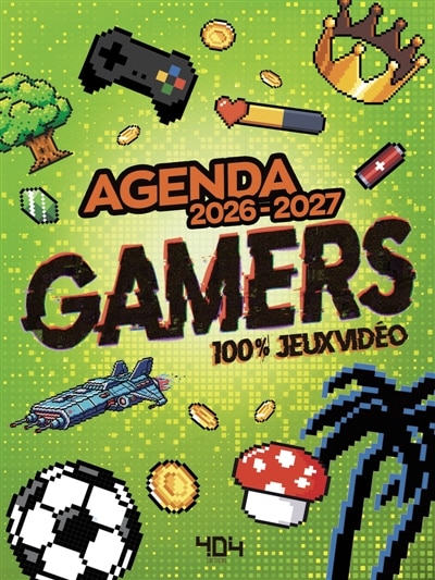 Front cover_Agenda Gamers Jeux vid&eacute;o 2026-2027