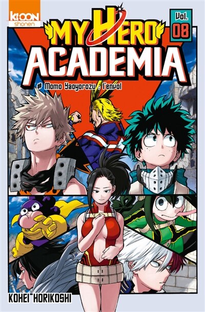 Front cover_Momo Yaoyorozu : l'envol
