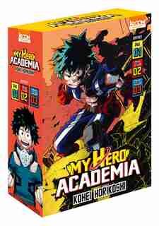 My hero academia : coffret volumes 1, 2 et 3 de Kohei Horikoshi