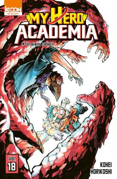 Front cover_My hero Academia Tome 18