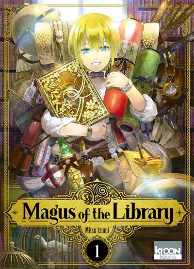 Front cover_Magus of the library, Vol. 1