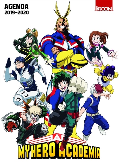 Couverture_My hero academia : agenda scolaire 2019-2020