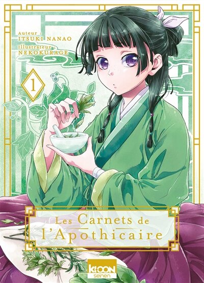 Front cover_Les carnets de l'apothicaire, Vol. 1