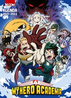 Front cover_My hero academia : agenda 2021-2022