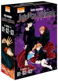 Coffret Jujutsu kaisen vol 1 à 3