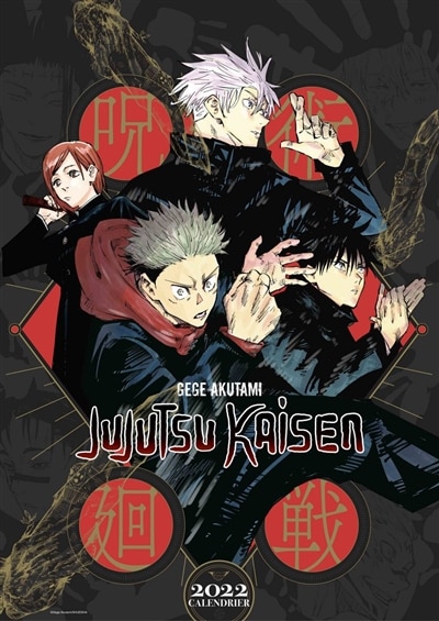 Couverture_Jujutsu kaisen : calendrier 2022