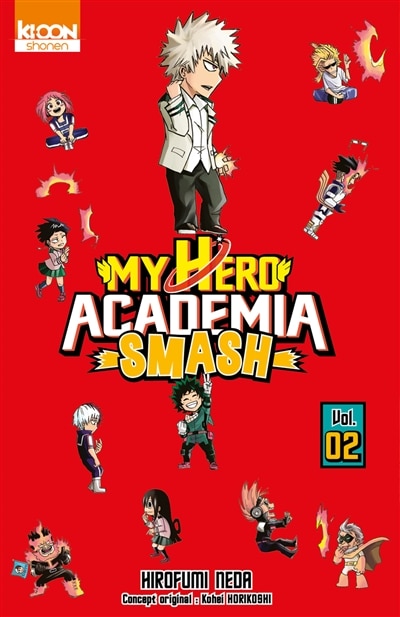 Couverture_My hero academia smash Tome 2