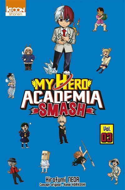 Front cover_My hero academia smash Tome 3