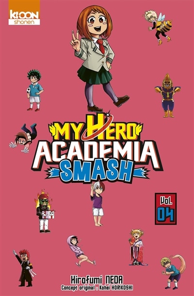 Couverture_My hero academia smash Tome 4