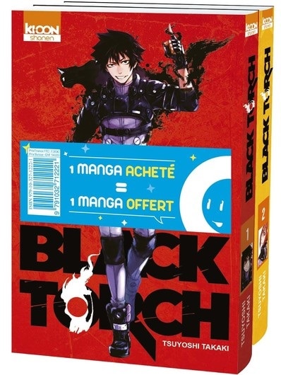 Front cover_Black torch : pack découverte Tome 1 & 2