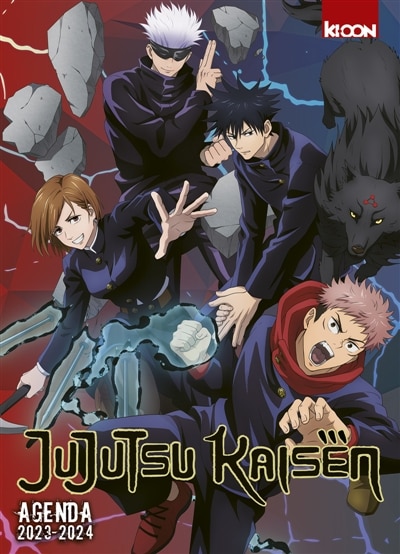 Front cover_Agenda Jujutsu Kaisen 2023-2024