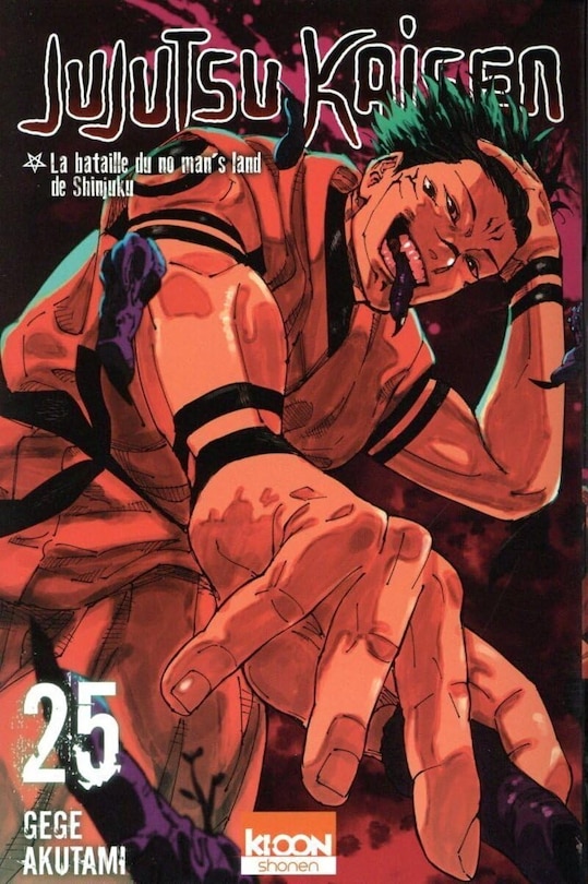 Front cover_Jujutsu kaisen t25