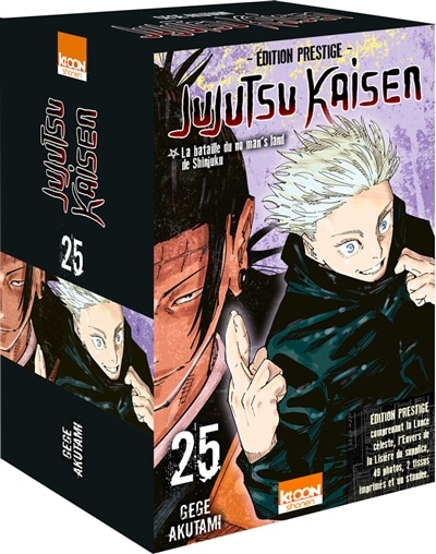Front cover_Jujutsu kaisen t25 - edition prestige