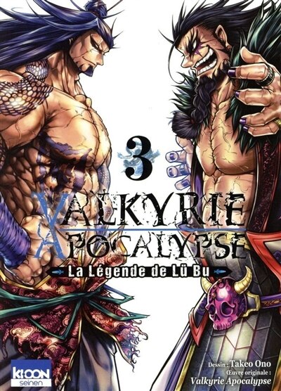 Couverture_Valkyrie apocalypse : la l&eacute;gende de L&uuml; Bu, Vol. 3