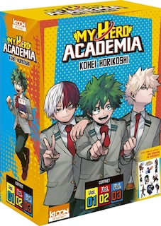 Couverture_Coffret my hero academia vol. 1 a 3