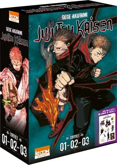 Couverture_Coffret jujutsu kaisen vol. 1 a 3