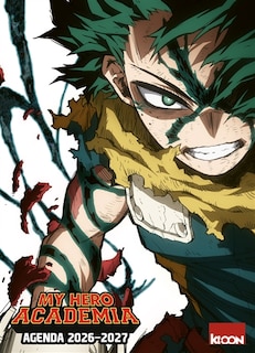 Couverture_Agenda My hero Academia 2026-2027