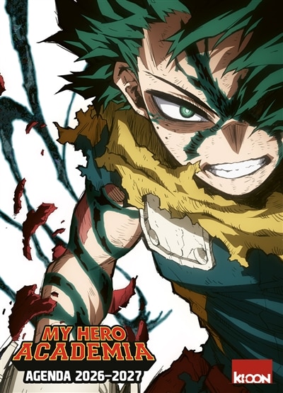 Couverture_Agenda My hero Academia 2026-2027