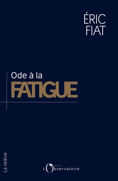 Front cover_Ode à la fatigue