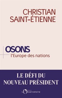 Front cover_Osons l'Europe des nations