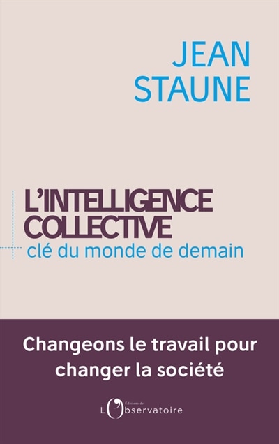 Front cover_L' intelligence collective, clé du monde de demain