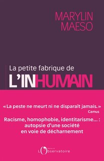 Front cover_La petite fabrique de l'inhumain