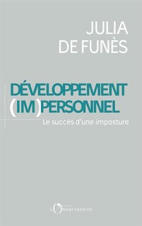 Front cover_Développement (im)personnel