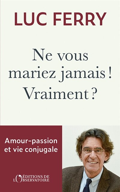 Couverture_Ne vous mariez pas ! Vraiment ?