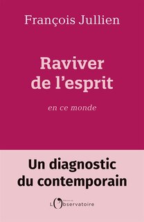 Front cover_Raviver de l'esprit en ce monde