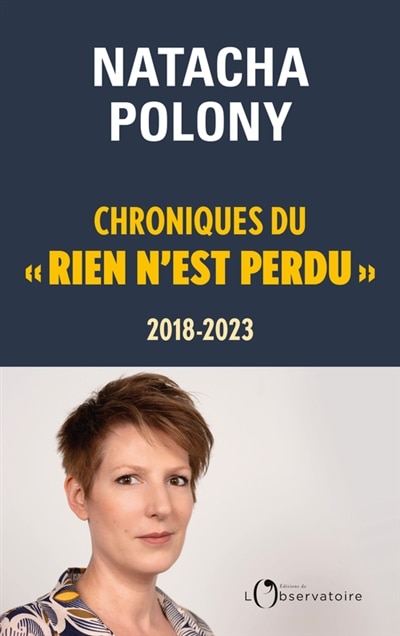 Front cover_Chroniques du rien n'est perdu, 2018-2023
