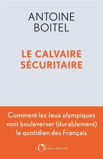 Front cover_Le calvaire sécuritaire