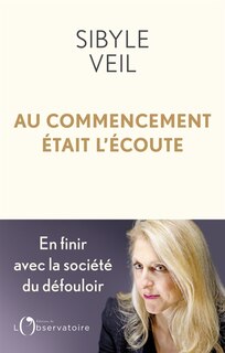 Couverture_Au commencement était l'écoute