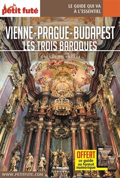 Front cover_Vienne, Prague, Budapest : les trois baroques