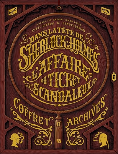 Couverture_Dans la tête de Sherlock Holmes : coffret d'archives