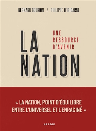 La nation: une ressource d'avenir