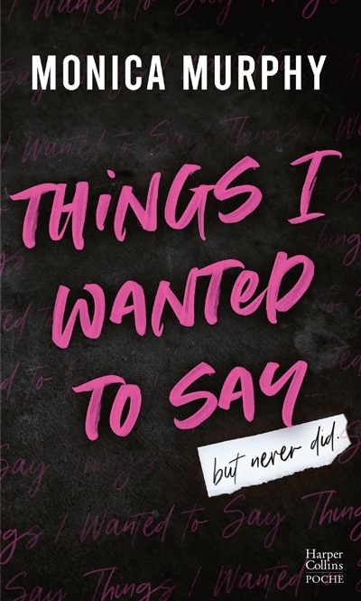 Front cover_THINGS I WANTED TO SAY (BUT NEVER DID)