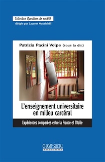 Front cover_L' enseignement universitaire en milieu carcéral