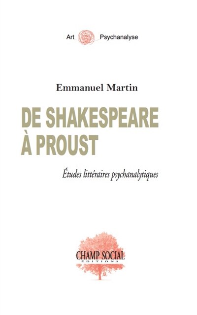 Front cover_De Shakespeare à Proust