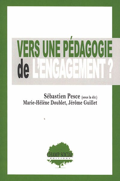 Couverture_Vers une pédagogie de l'engagement ?