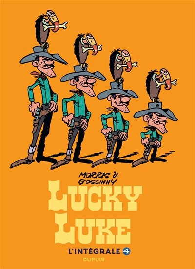 Front cover_Lucky Luke : l'intégrale, Vol. 4