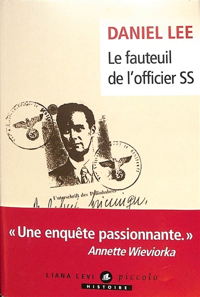 Front cover_Le fauteuil de l'officier SS