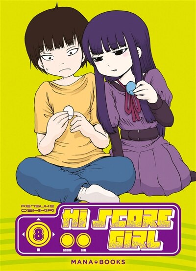 Front cover_Hi-score girl, Vol. 8