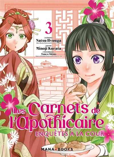 Front cover_Les carnets de l'apothicaire : enquêtes à la cour, Vol. 3