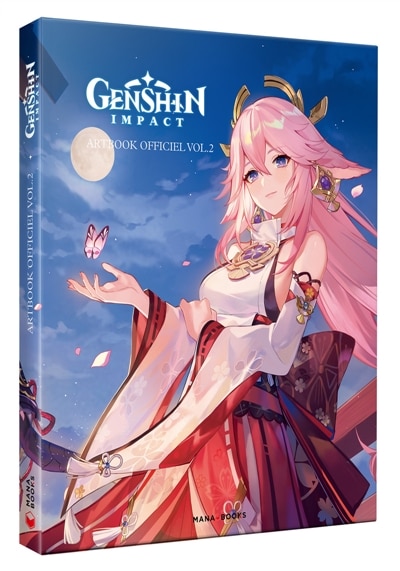 Couverture_Genshin Impact Artbook officiel Vol.2 (+ carnet de croquis offert)