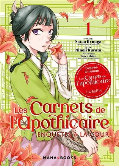 Couverture_Les carnets de l'apothicaire - enquetes a la cour t01 a 3 euros