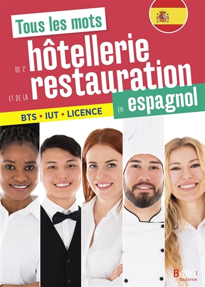 Couverture_Tous les mots de l'hôtellerie et de la restauration en espagnol