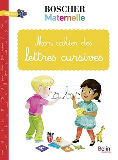 Front cover_Mon cahier des lettres cursives : 4-5 ans