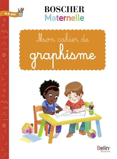 Front cover_Mon cahier de graphisme : 4-5 ans