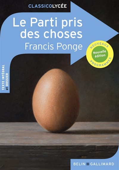 Front cover_Le parti pris des choses