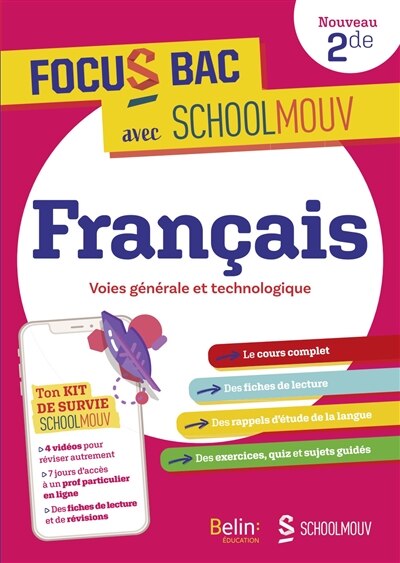 Front cover_Français 2de, voies générale et technologique